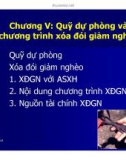 Bài giảng An sinh xã hội: Chương 5