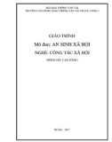 Giáo trình An sinh xã hội (Nghề Công tác xã hội - Trình độ Cao đẳng) - CĐ GTVT Trung ương I