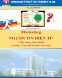 Chương 2: Thực hiện kế hoạch Marketing - Marketing nguồn tin điện tử