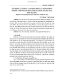 Tác động của di cư lao động đến các hộ gia đình ở nông thôn Thanh Hóa thời kỳ công nghiệp hóa, hiện đại hóa