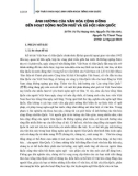 Ảnh hưởng của văn hóa cộng đồng đến hoạt động ngôn ngữ và xã hội Hàn Quốc