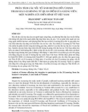 Phân tích các yếu tố ảnh hưởng đến ý định tham gia E-Learning từ quan điểm của giảng viên: Một nghiên cứu điển hình về Việt Nam