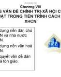 Bài giảng Những Nguyên lý cơ bản của chủ nghĩa Mác - Lênin: Chương 8