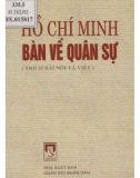 Trích các bài nói và bài viết của Chủ tịch Hồ Chí Minh - Hồ Chí Minh bàn về quân sự: Phần 1