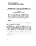 Hoạt động giải quyết vấn đề theo con đường khoa học - mô hình chuyển đổi thông tin thành kiến thức ở người học