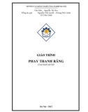 Giáo trình Phay thanh răng - CĐ Nghề Công Nghiệp Hà Nội