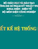 Bài giảng thiết kế hệ thống điện ( ĐH Sư phạm kỹ thuật Tp HCM ) - Phần 1