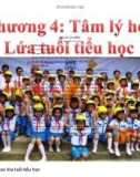 Bài giảng Tâm lý học giáo dục: Chương 4 - GV. Nguyễn Thị Vân