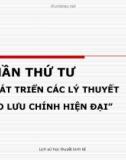 Lịch sử học thuyết kinh tế - Chương 9: Học thuyết kinh tế của trường phái tân cổ điển