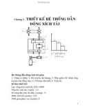 THIẾT KẾ HỆ THỐNG DẪN ĐỘNG XÍCH TẢI, chương 1