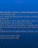 Bài giảng môn học Trắc địa đại cương: Bài 4 - Đặng Đức Duyến