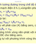 Điện tử cơ bản : Mạch khuếch đại tín hiệu nhỏ part 3