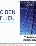 Bài giảng Sức bền vật liệu: Chương 2 - TS GV Trần Minh Tú