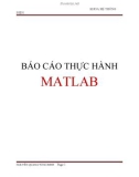 BÁO CÁO THỰC HÀNH MATLAB