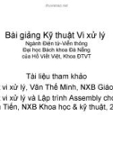 Kĩ thuật vi xử lý - Thiết kế các cổng I/O