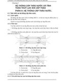 Chương 4: Hệ thống cấp tháo nước và tính toán thủy lực khi cấp tháo