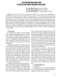 Tối ưu hóa điều kiện chống thấm để thiết kế cấp phối bê tông đầm lăn cho đập