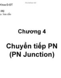 Bài giảng Dụng cụ bán dẫn: Chương 4 (Phần 2) - GV. Hồ Trung Mỹ