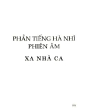 Trường ca dân tộc Hà Nhì - Xa nhà ca: Phần 2