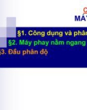 Bài giảng Máy công cụ: Chương 4 - ĐHBK TP.HCM