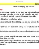 Bài giảng Cơ học máy: Chương 4 - TS. Phan Tấn Tùng