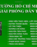 TƯ TƯỞNG HỒ CHÍ MINH VỀ GIẢI PHÓNG DÂN TỘC