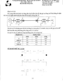 Đề kiểm tra cuối kỳ môn Ổn định hệ thống điện