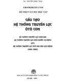 Thiết kế hệ thống truyền lực ôtô con: Phần 1