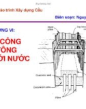 Giáo trình Xây dựng Cầu - Thi công bê tông dưới nước