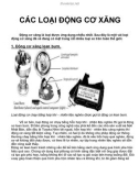 CÁC LOẠI ĐỘNG CƠ XĂNG