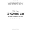 Giáo trình giáo dục quốc phòng - an ninh: Tập 1 (Dùng cho sinh viên các trường đại học, cao đẳng)