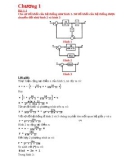 Bài tập Lý thuyết điều khiển tự động