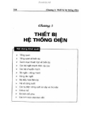 Sản xuất và truyền điện với các thiết bị hệ thống điện: Phần 2