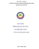 Giáo trình Tổng quan về cầu và mố trụ cầu: Phần 1 - Trường ĐH Công nghiệp Quảng Ninh