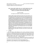 Thực trạng phát triển năng lực nghề nghiệp giáo viên theo phương thức tổ chức cộng đồng học tập trong các trường trung học phổ thông