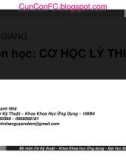 Bài giảng môn học cơ học lý thuyết