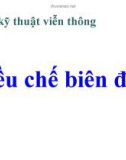 Bài giảng cơ sở kỹ thuật viễn thông: Điều chế biên độ