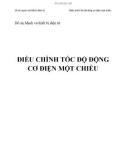 Đồ án Mạch và thiết bị điện tử: Điều chỉnh tốc độ động cơ điện một chiều