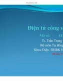 Bài giảng Điện tử công suất: Chương 5 - TS. Trần Trọng Minh