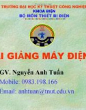 Bài giảng Máy điện 2 - Nguyễn Anh Tuấn