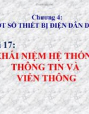 Bài giảng điện tử công nghệ: hệ thống thông tin và viễn thông