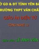 giáo án điện tử công nghệ: khái niệm hệ thống thông tin