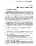 AUTODESK INVENTOR - Chương 1 Giới thiệu tổng quát