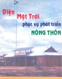 Điện mặt trời phục vụ phát triển nông thôn - NXB Nông nghiệp