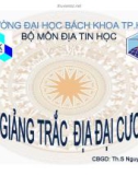 Bài giảng Trắc địa đại cương - Th.S Nguyễn Tấn Lực