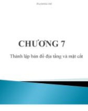 Thành lập bản đồ địa tầng và mặt cắt