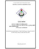 Giáo trình Điện tử công suất (Nghề: Kỹ thuật máy lạnh và điều hòa không khí - Cao đẳng) - Trường Cao đẳng nghề Đồng Tháp