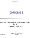 Bài giảng môn truyền dẫn vô tuyến số - Chương 5