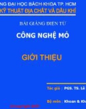 Bài giảng điện tử công nghệ mỏ - Ts.Lê Phước Hảo