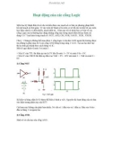 Hoạt động của các cổng Logic